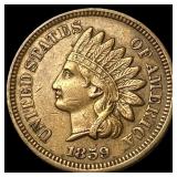 1859 Indian Head Cent NEARLY UNCIRCULATED