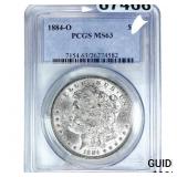 1884-O Morgan Silver Dollar PCGS MS63
