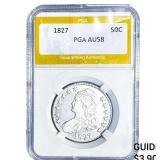 1827 Capped Bust Half Dollar PGA AU58