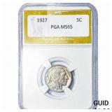 1927 Buffalo Nickel PGA MS65