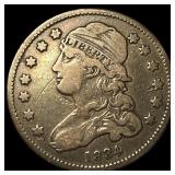 1834 Silver Capped Bust Quarter NEARLY  UNCIRCULA