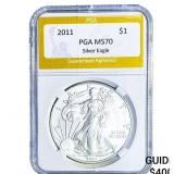 2011 Silver Eagle PGA MS70