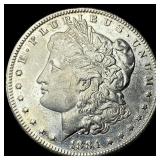 1884-S Silver Morgan Dollar ABOUT UNCIRCULATED