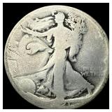 Walking Liberty Half Dollar 1917. UNCIRCULATED