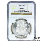 1879-S Morgan Silver Dollar NGC MS66