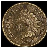 1862 Indian Head Cent HIGH GRADE