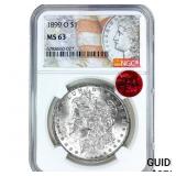 1899-O Morgan Silver Dollar NGC MS63