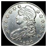 1832 Capped Bust Half Dollar CHOICE AU