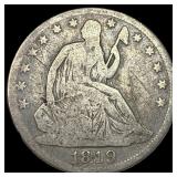1849-O Silver Half Dollar (Seated Liberty) LIGHTLY