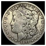 1892-S Silver Morgan Dollar LIGHTLY CIRCULATED