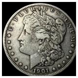 1901-S Silver Morgan Dollar ABOUT UNCIRCULATED