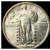 1918 FH Standing Liberty Quarter UNCIRCULATED