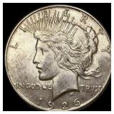 1926-S Silver Peace Dollar CLOSELY  UNCIRCULATED