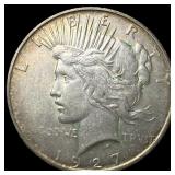 1927-D Peace Silver Dollar CLOSELY  UNCIRCULATED