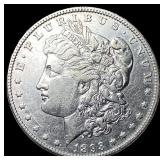 1893 Silver Morgan Dollar CLOSELY  UNCIRCULATED