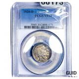 1920-D Buffalo Nickel PCGS VF30