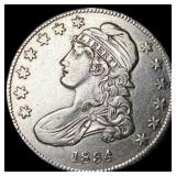 1834 Capped Bust Half Dollar CLOSELY UNCIRCULATED