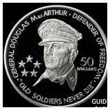 1989 Nive Silver 50 Dollars Proof