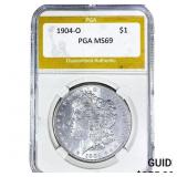 1904-O Morgan Silver Dollar PGA MS69