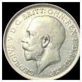 1916 Great Britain Silver Florin