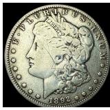 1892-O Silver Morgan Dollar NEARLY UNCIRCULATED