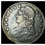 1834 Capped Bust Half Dollar NEARLY UNCIRCULATED