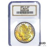 1883-CC Morgan Silver Dollar NGC MS64