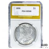 1896 Morgan Silver Dollar PGA MS66