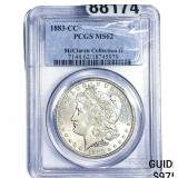 1883-CC Morgan Silver Dollar PCGS MS62 McClaren II