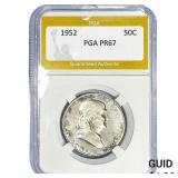 1952 Franklin Half Dollar PGA PR67