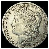 1890-O Silver Morgan Dollar NEARLY UNCIRCULATED
