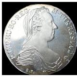 Austria Silver Trade Thaler Restrike