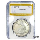 1877-S Silver Trade Dollar PGA MS62