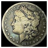 1884-S Silver Morgan Dollar NEARLY UNCIRCULATED