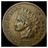 1875 Indian Head Cent CLOSELY UNCIRCULATED