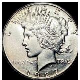1927 Silver Peace Dollar UNCIRCULATED