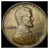 1920-S Lincoln Wheat Cent CLOSELY UNCIRCULATED