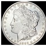 1893 Silver Morgan Dollar CLOSELY  UNCIRCULATED