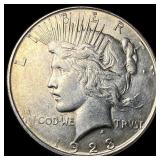 1923-D Peace Silver Dollar CLOSELY  UNCIRCULATED