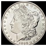 1893 Silver Morgan Dollar CLOSELY  UNCIRCULATED