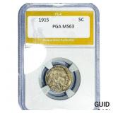 1915 Buffalo Nickel PGA MS63