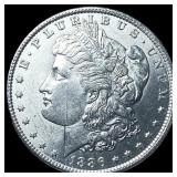 1886 Morgan Silver Dollar CHOICE BU