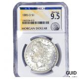 1885-O Morgan Silver Dollar NGC