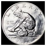 1925-S Silver California Diamond Jubilee Half Doll