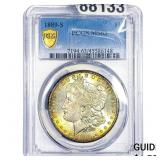 1889-S Morgan Silver Dollar PCGS MS63
