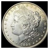1898-S Silver Morgan Dollar CHOICE BU