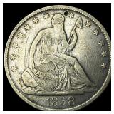 1858-O Silver Half Dollar HIGH GRADE