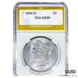 1904-O Morgan Silver Dollar PGA MS69