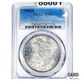 1890-S Morgan Silver Dollar PCGS MS62