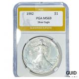 1992 Silver Eagle PGA MS69